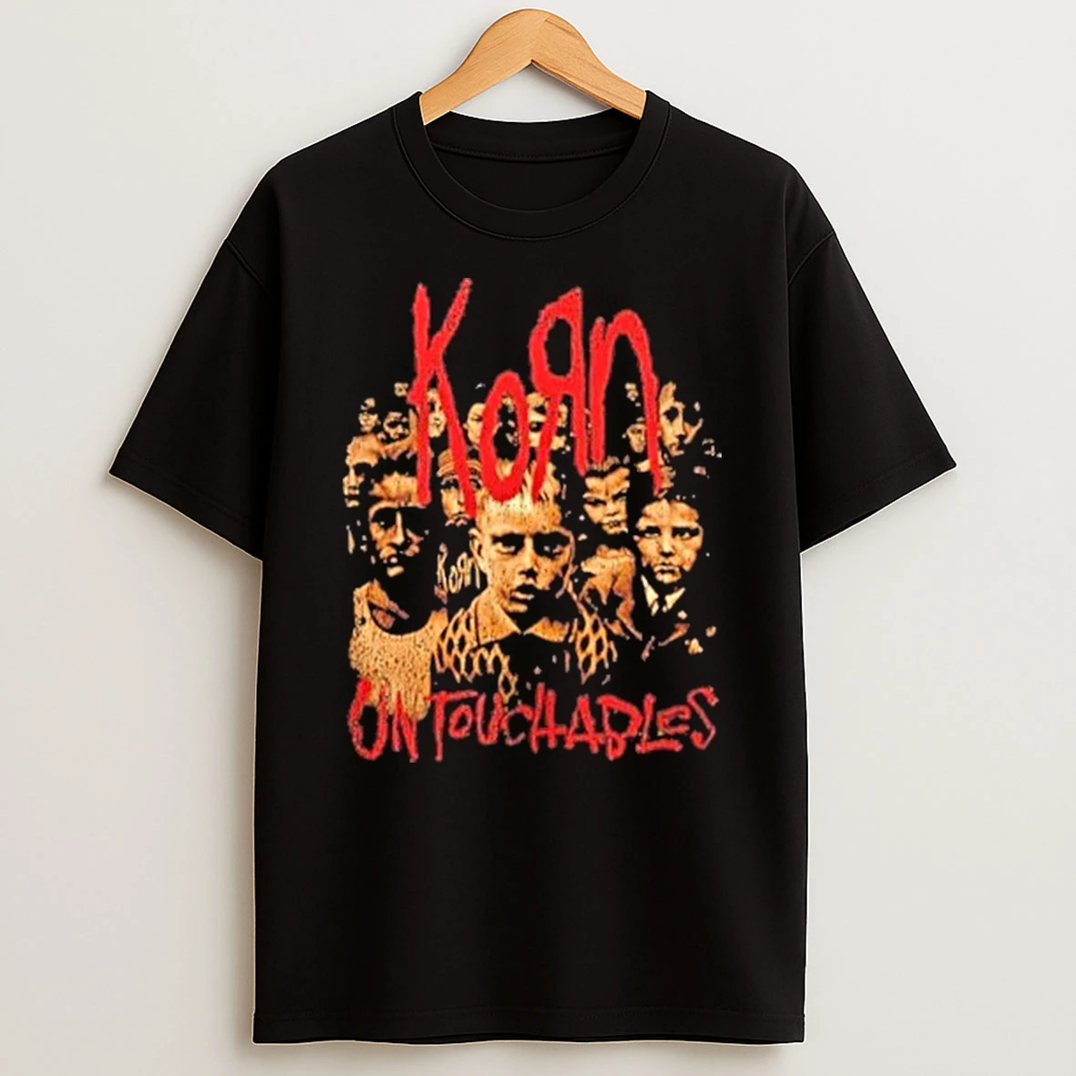 Korn Untouchables Cover Merch 2025 Shirts