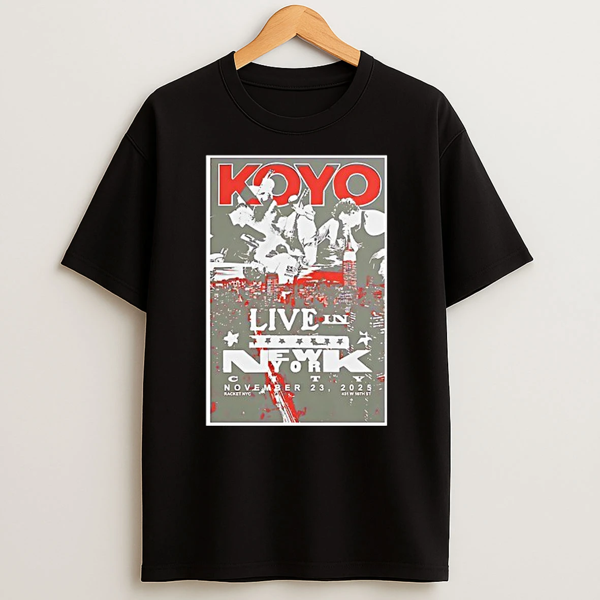 Koyo Lihc New York Racket Nyc Nov 23 2025 Shirts
