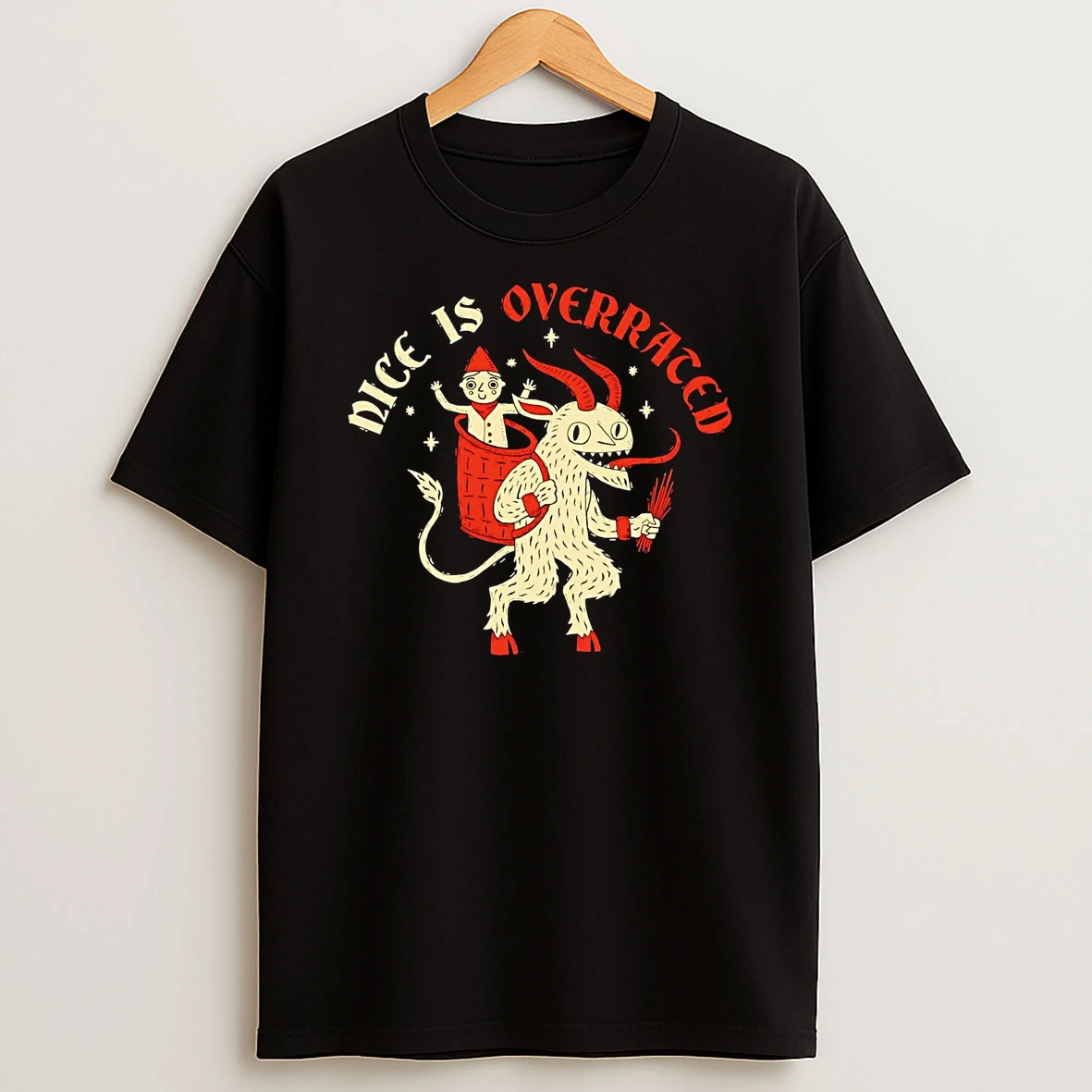 Krampus Nice Is Overrated Shirts