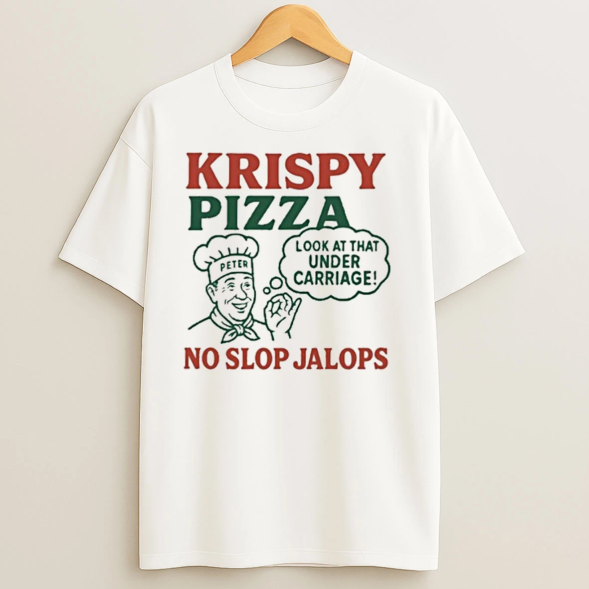 Krispy Pizza No Slop Jalops T Shirts