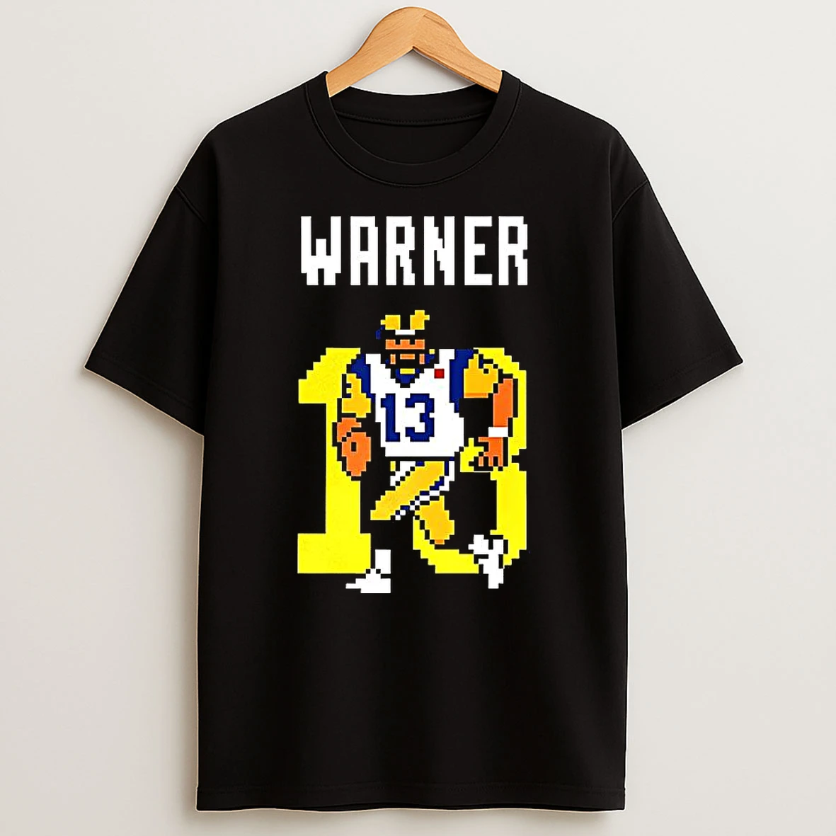Kurt Warner Los Angeles Rams Nfl Retro 8 Bit Shirts