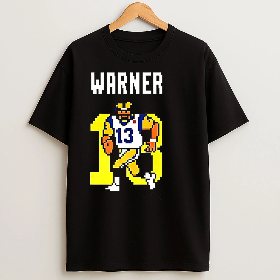 Kurt Warner Los Angeles Rams Nfl Retro 8 Bit T Shirts