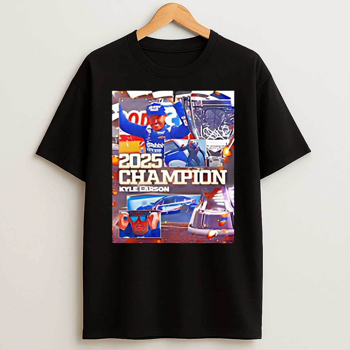 Kyle Larson Championship Nascar Cup Series Win Shirts