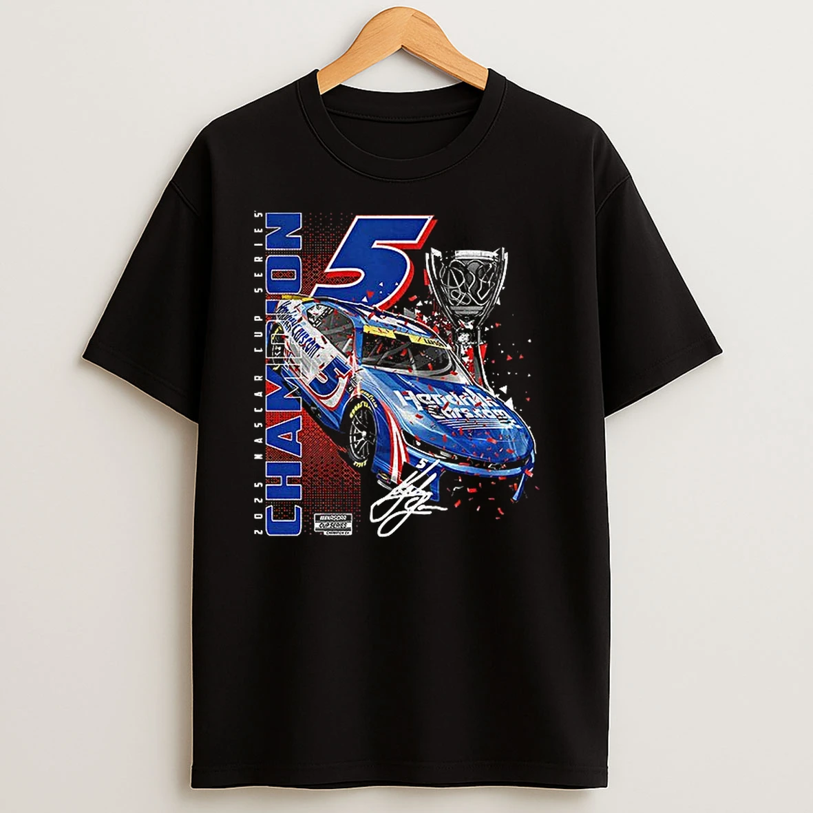 Kyle Larson Hendrick Motorsports Cup Two Time Nascar Cup Series Champion T Shirts
