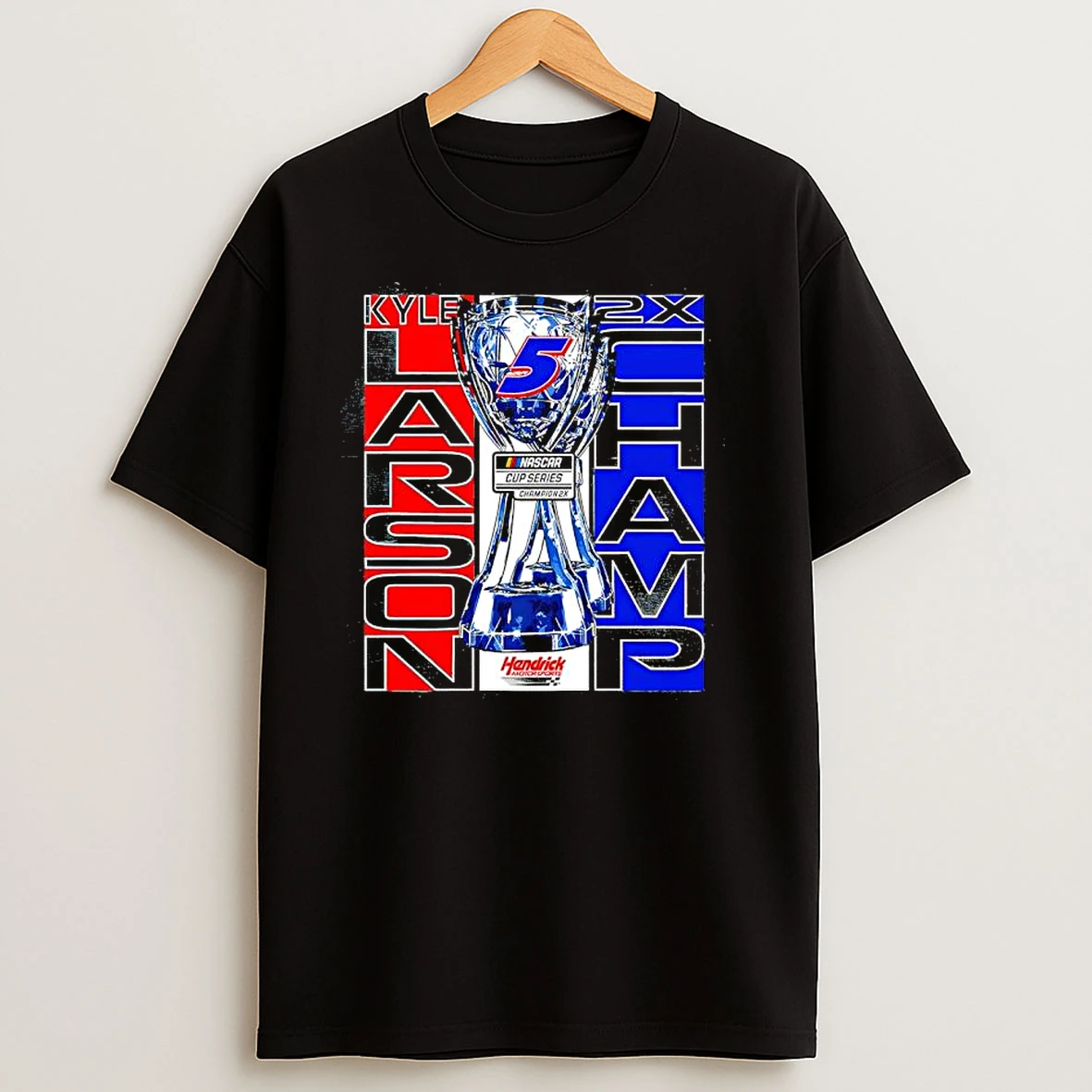 Kyle Larson Hendrick Motorsports Team Collection Two Time Nascar Cup Series Champion Lifestyle T Shirts