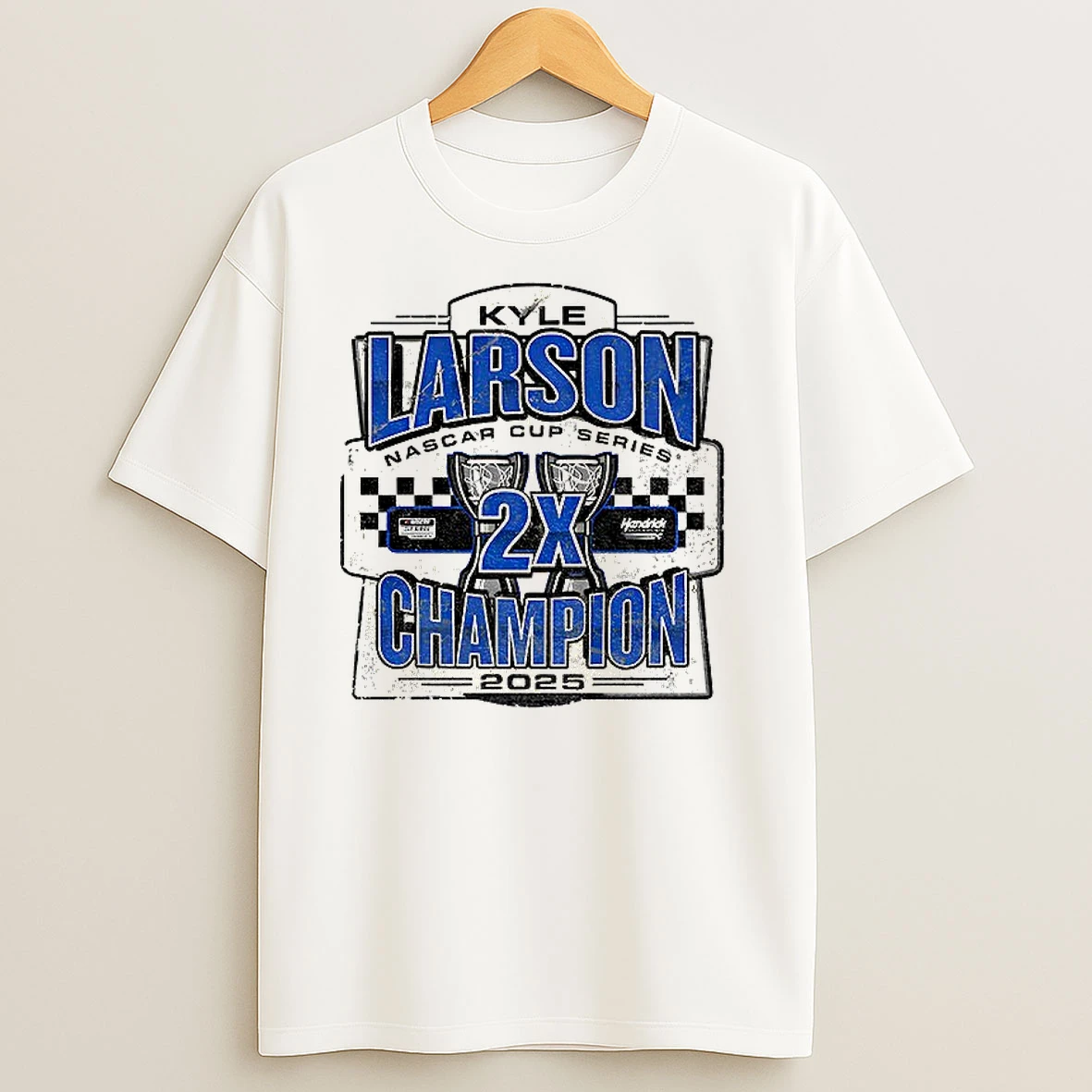 Kyle Larson Hendrick Motorsports Two Time Nascar Cup Series Champion 2025 Vintage T Shirts