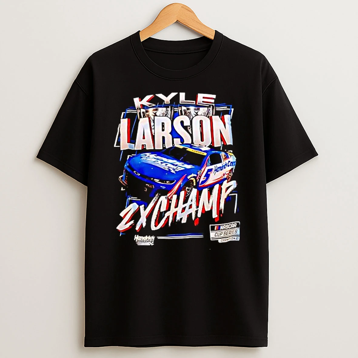 Kyle Larson Racing 2x Champ Graphic Shirts