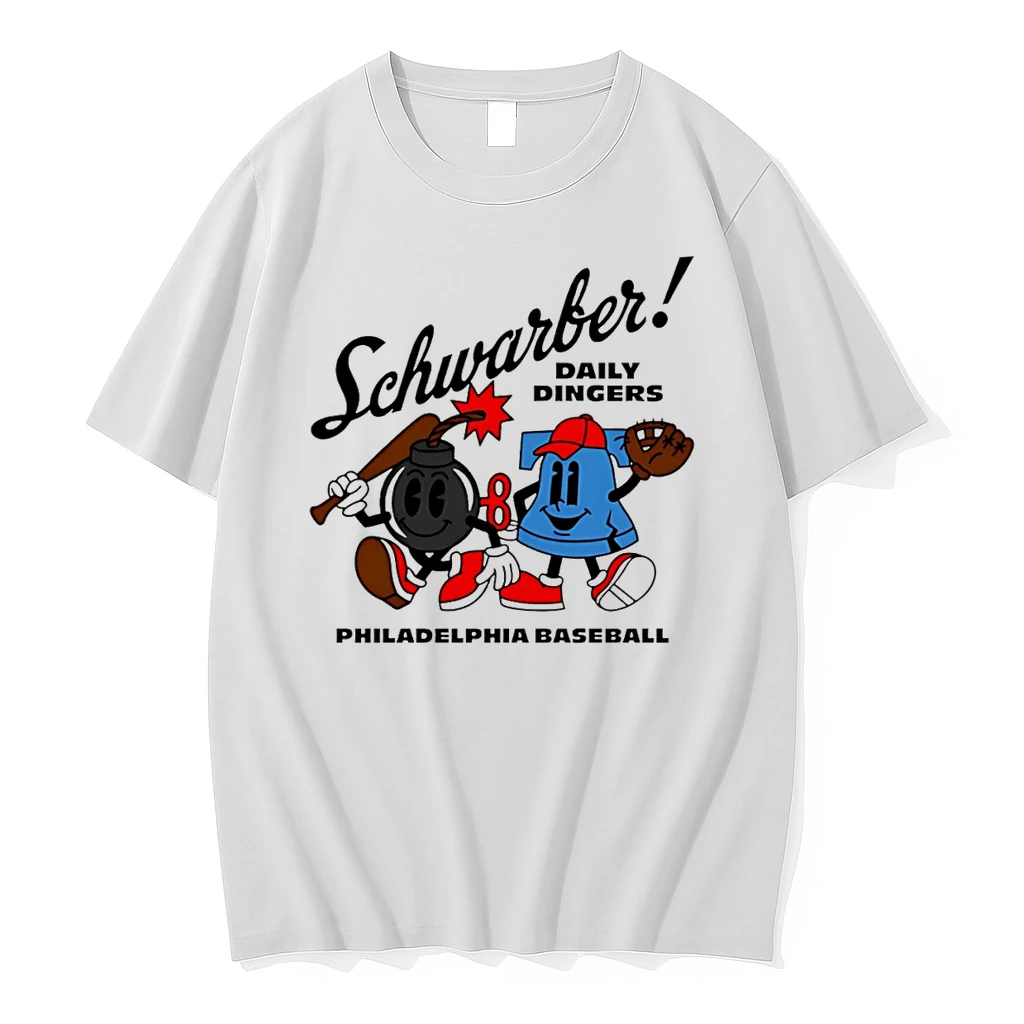 Kyle Schwarber Daily Dingers 2025 Superstar Cartoon Shirts