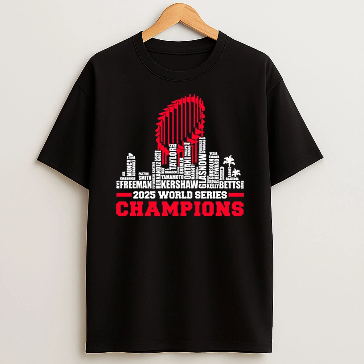 La Baseball 2025 All Team Player Champions Shirts