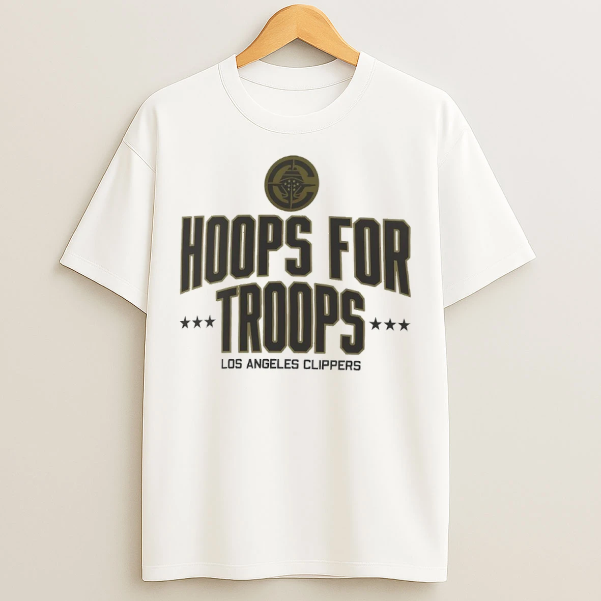 La Clippers Hoops For Troops T Shirts
