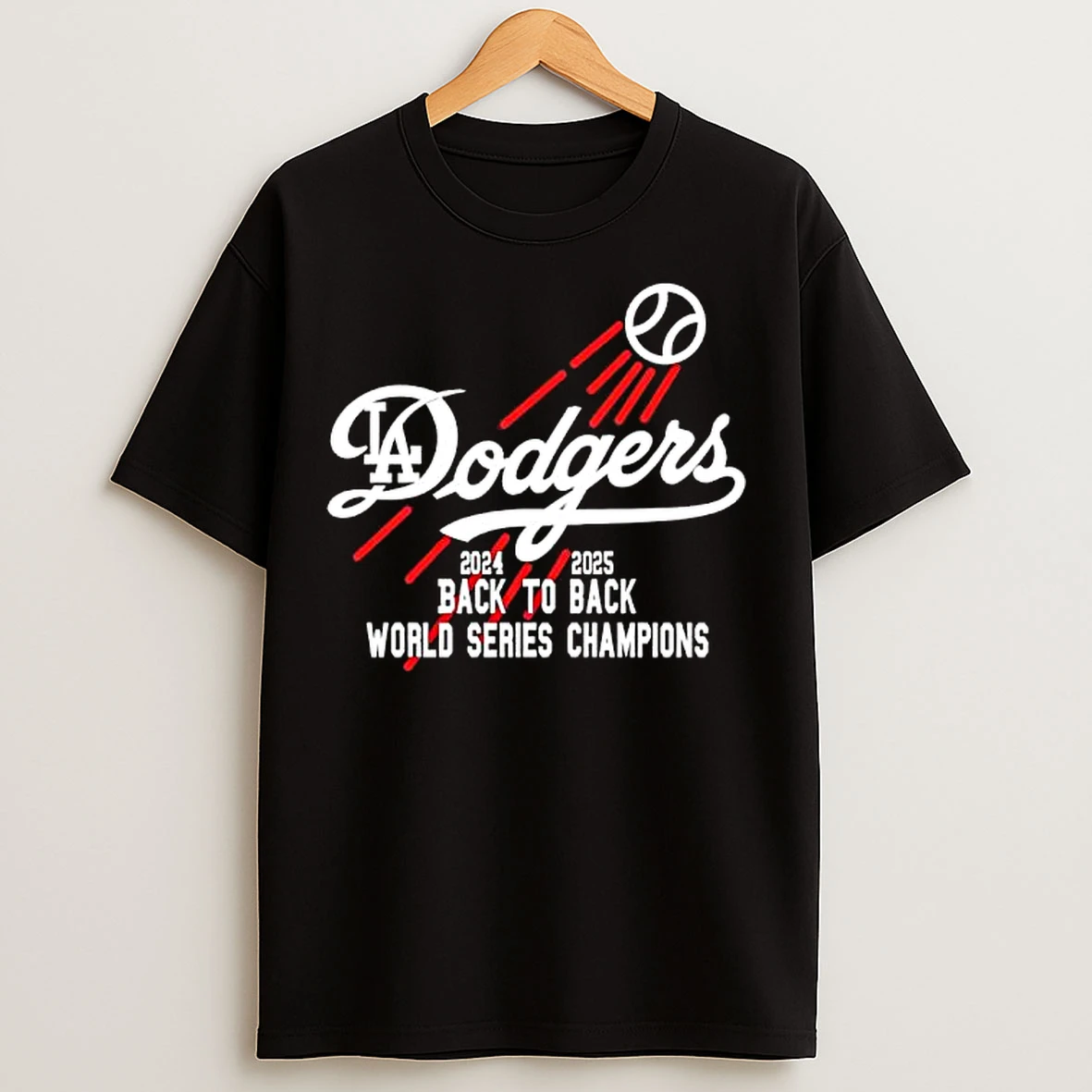 La Dodger 2024 2025 Back To Back World Series Champions Graphic T Shirts