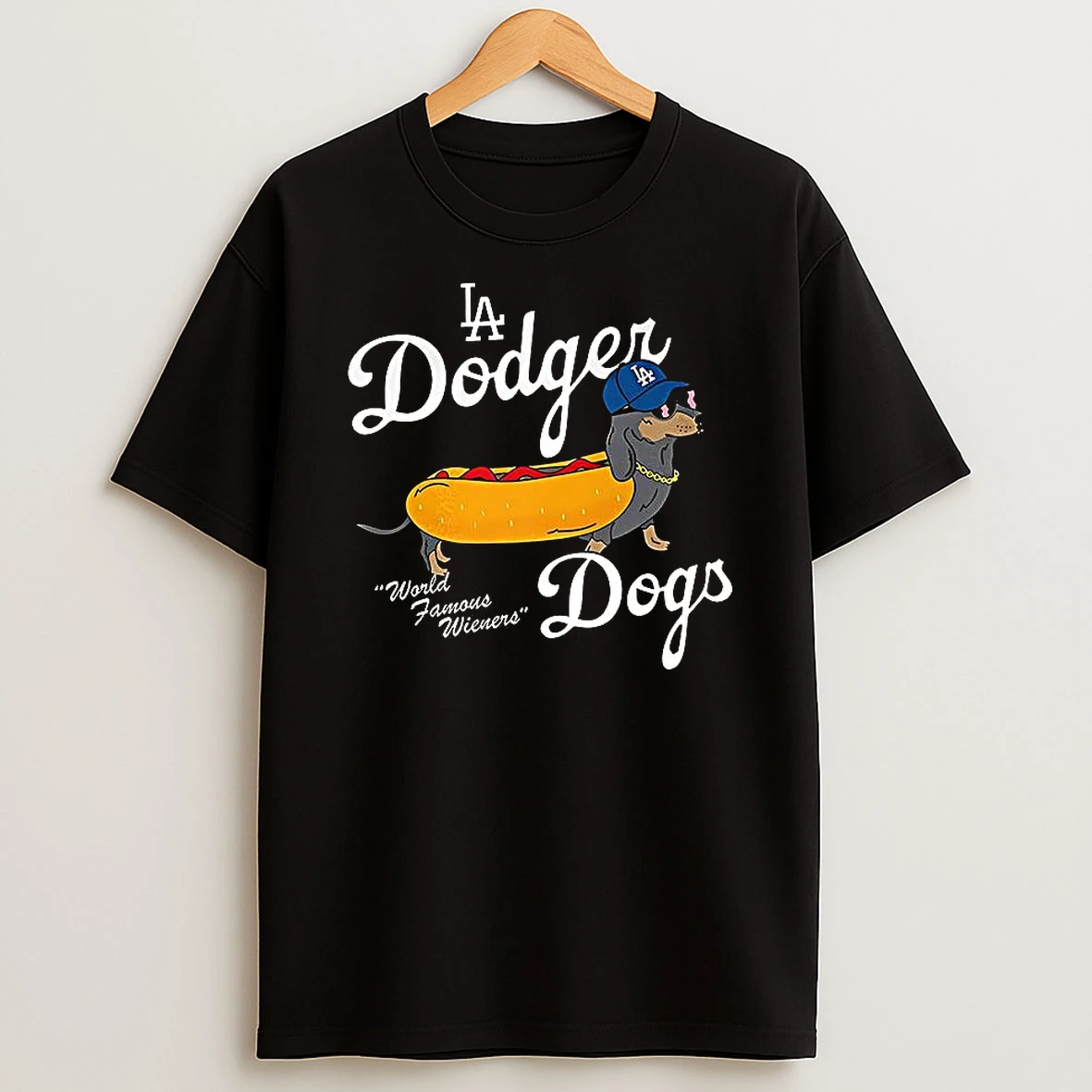 La Dodger World Famous Wieners Shirts
