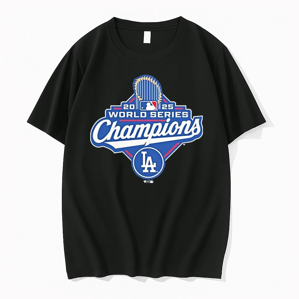 La Dodgers 2025 World Series Champions Logo Shirts