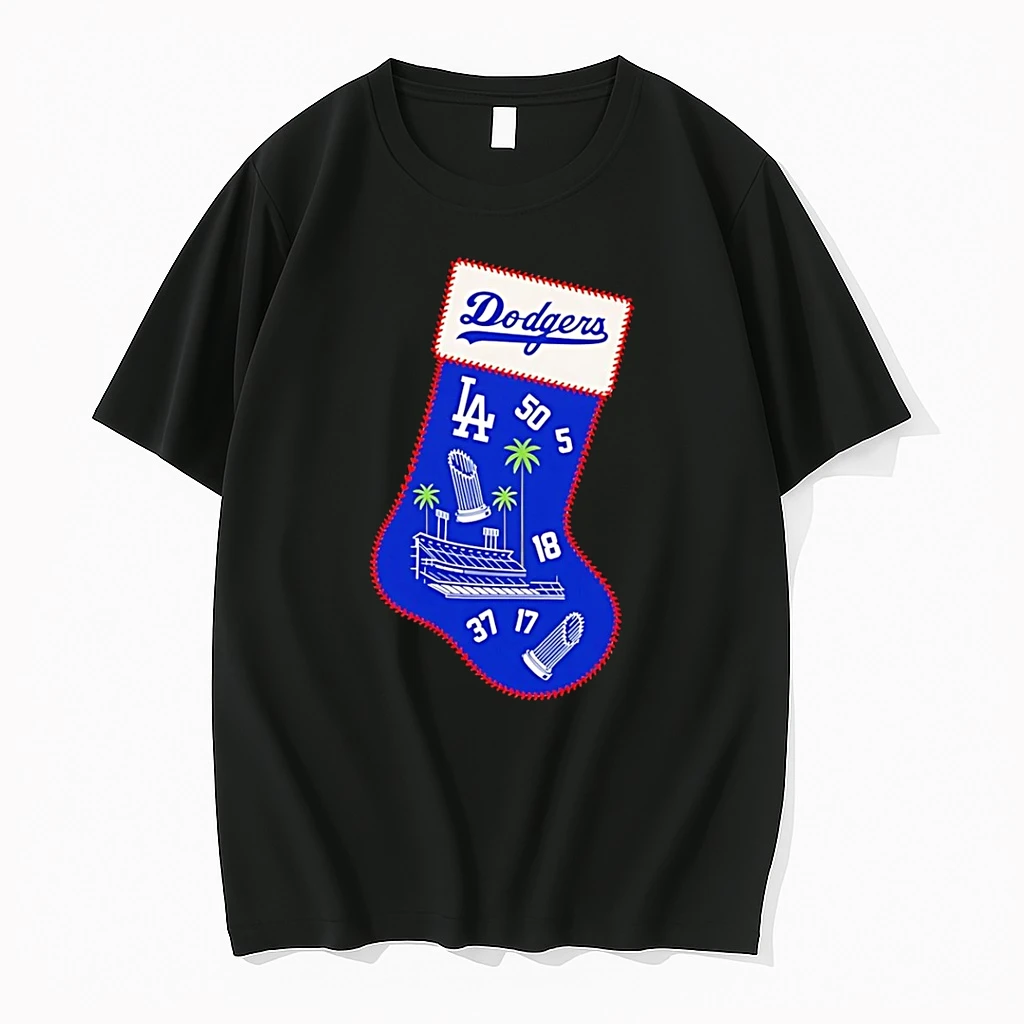 La Dodgers 50 5 18 37 17 Christmas Socks 25 Shirts