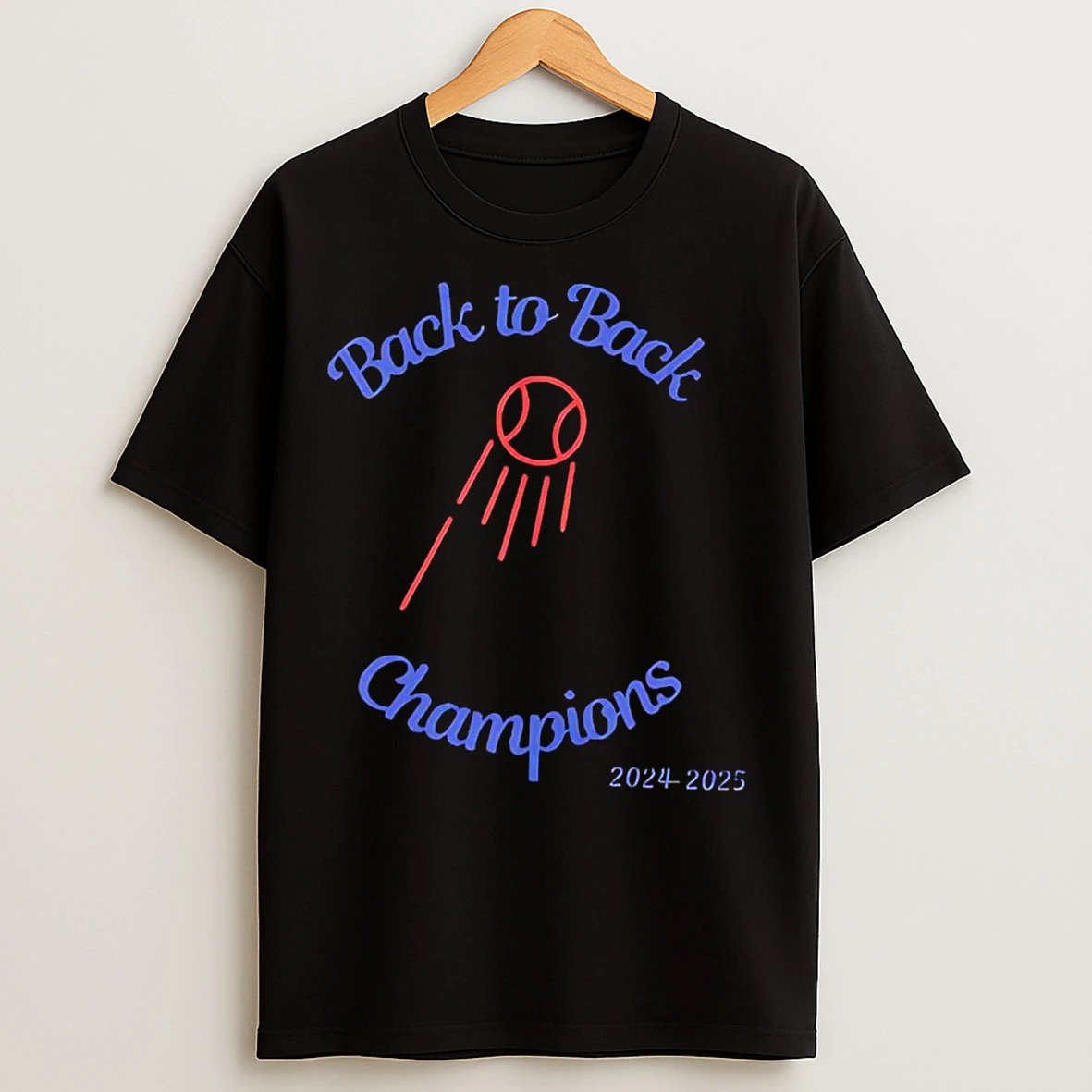 La Dodgers Back To Back Champions 2024 2025 T Shirts