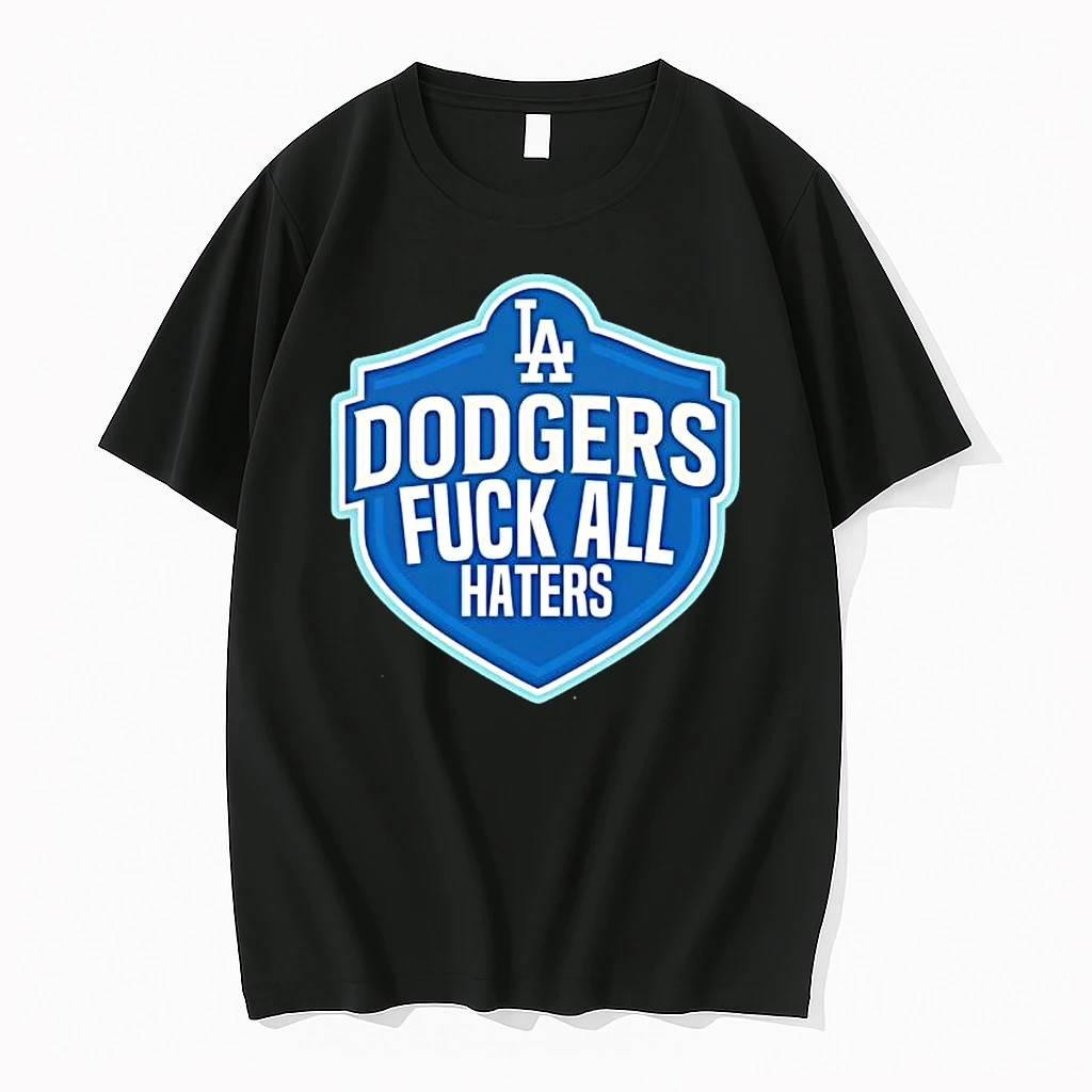 La Dodgers Fuck All Haters Logo Shirts