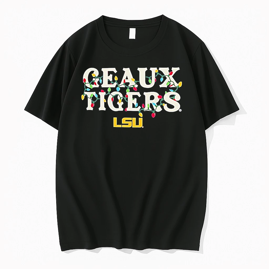 Lsu Tigers Geaux Tigers Christmas Lights Shirts