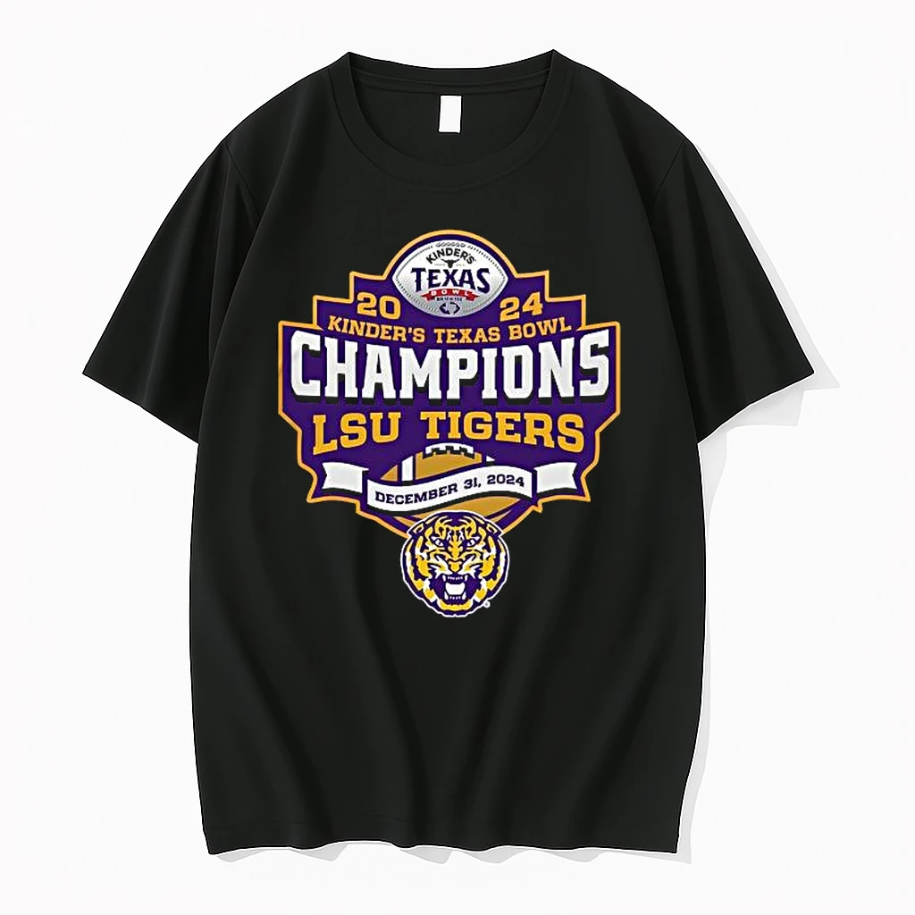 Lsu Tigers Ncaa Kinders Texas Bowl Champions 2024 Shirts
