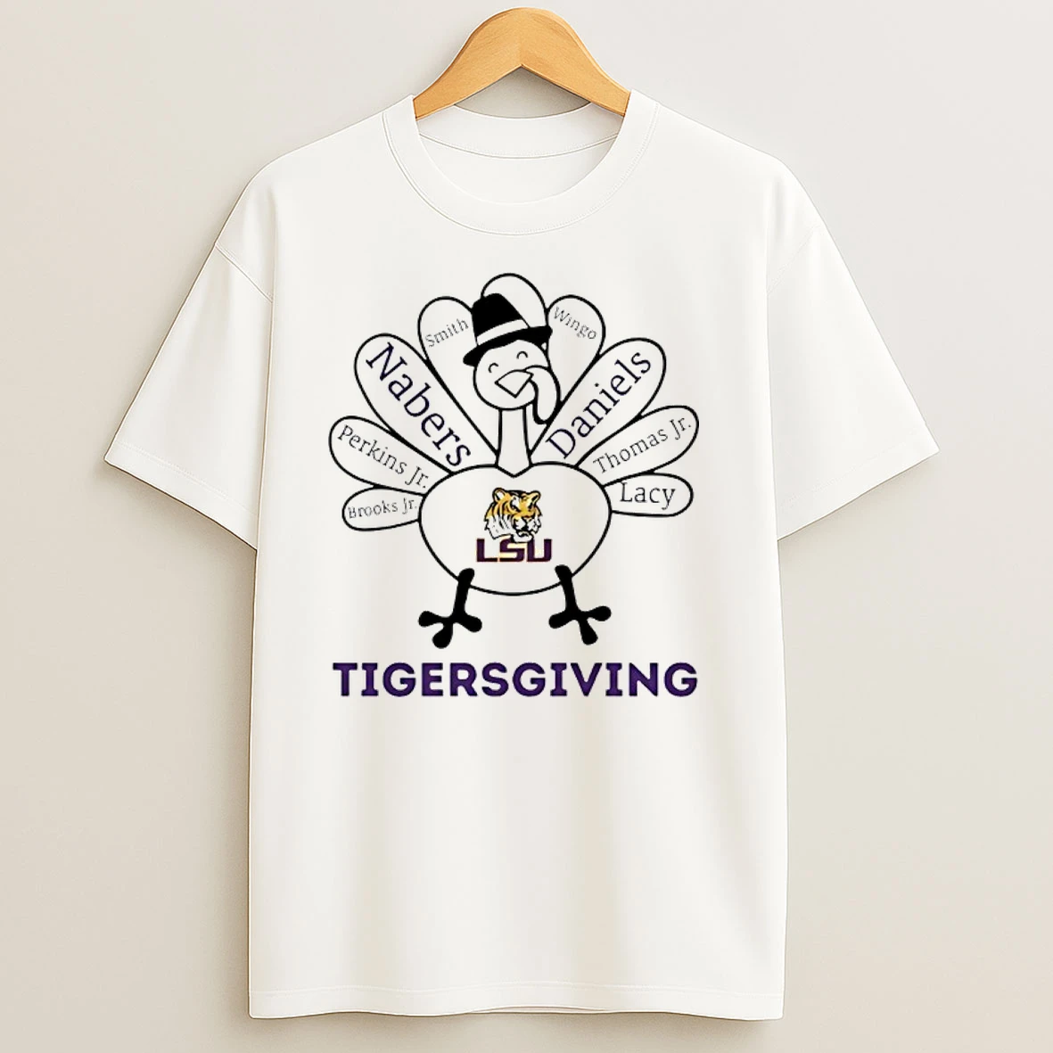 Lsu Tigers X Turkey Tigersgiving Thanksgiving T Shirts
