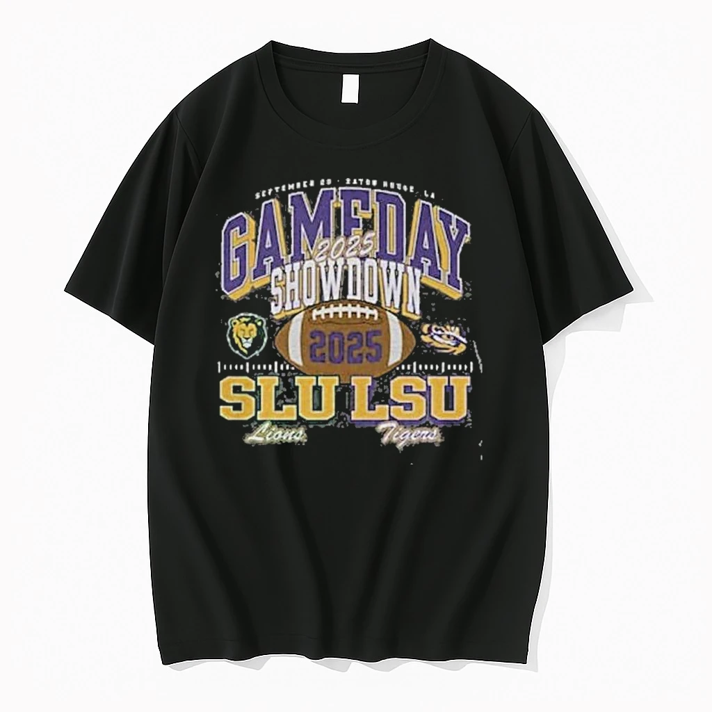 Lsu Tigers Vs Southeastern Louisiana 2025 Gameday Showdown Football Shirts
