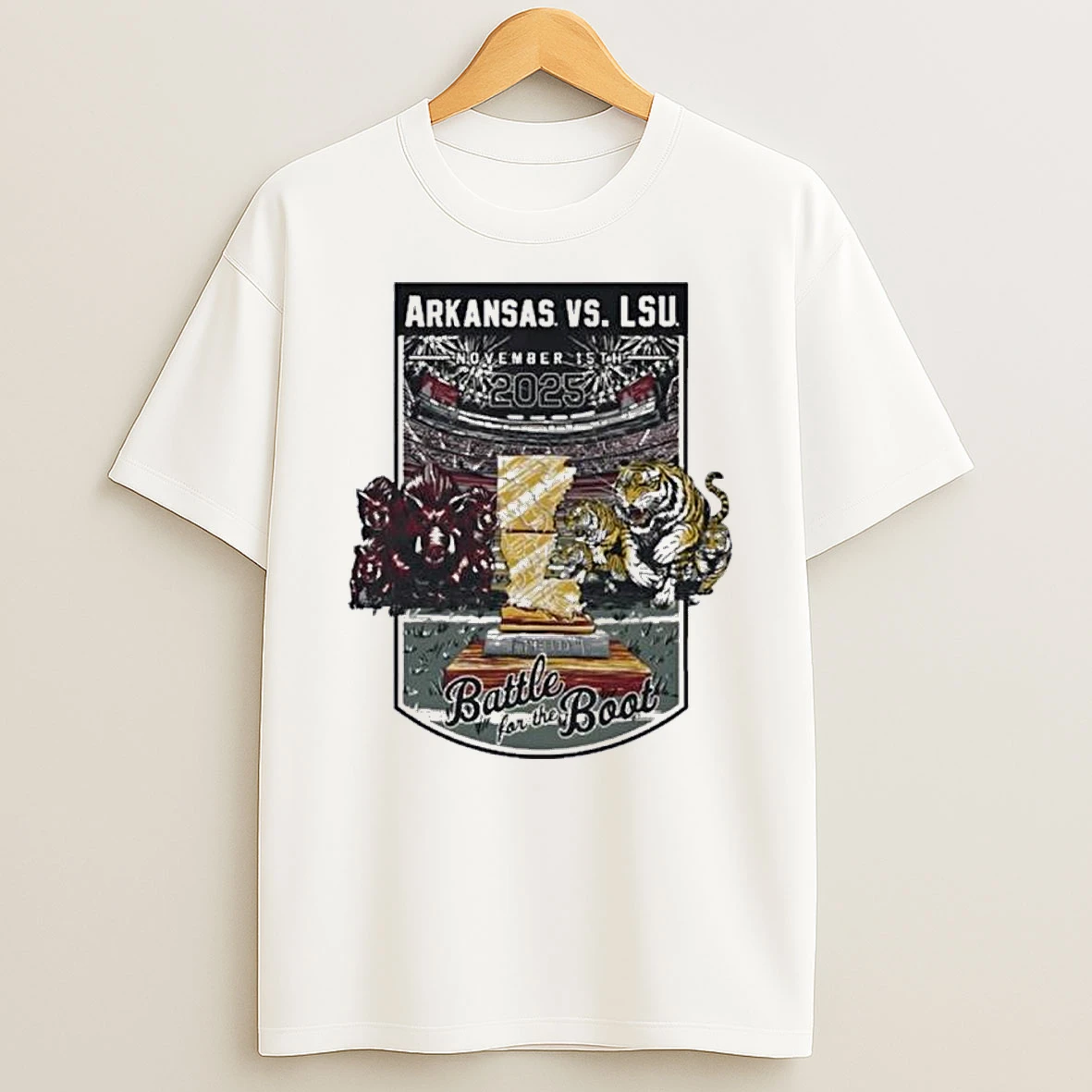 Lsu Vs Arkansas 2025 Rivalry Shirts