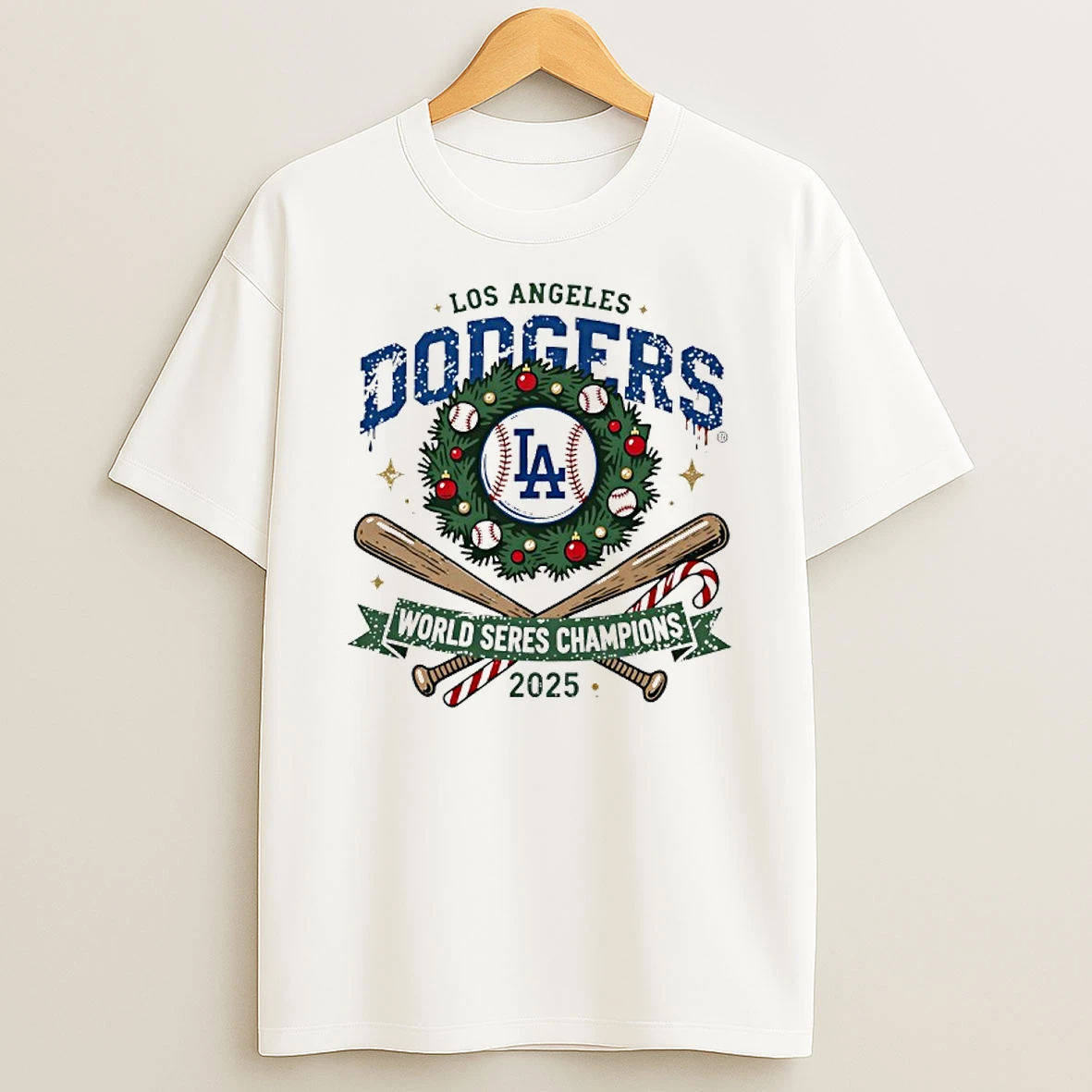 La Dodgers World Series Champions 2025 Christmas Shirts