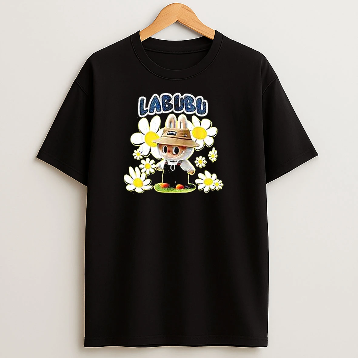Labubu Lover Cute Labubu Flowers Funny T Shirts