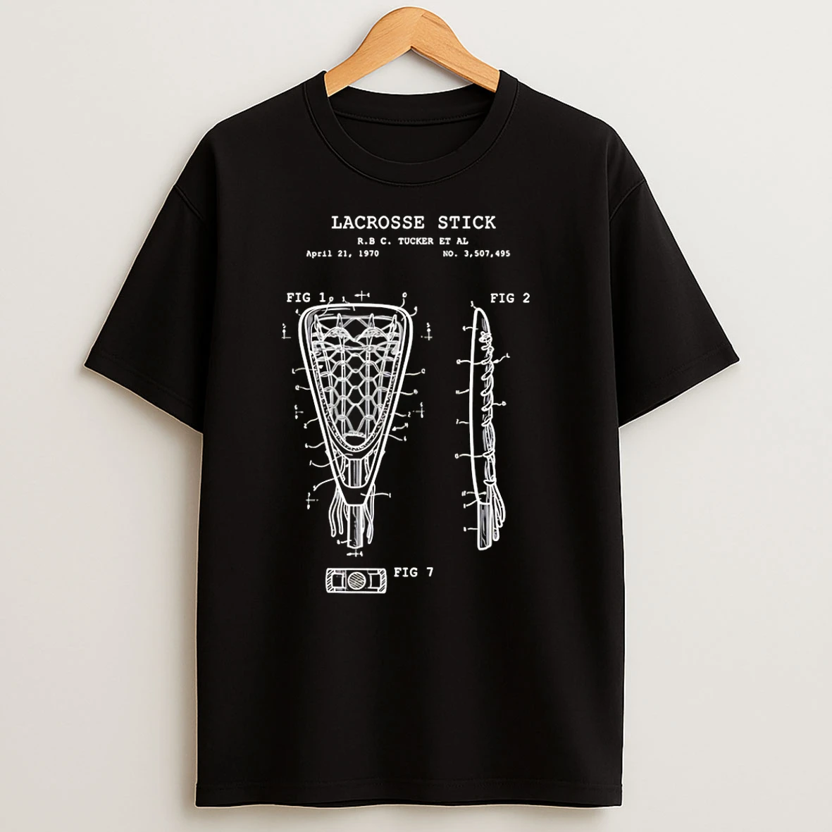 Lacrosse Stick Rbc Tucker Et Al Paint T Shirts
