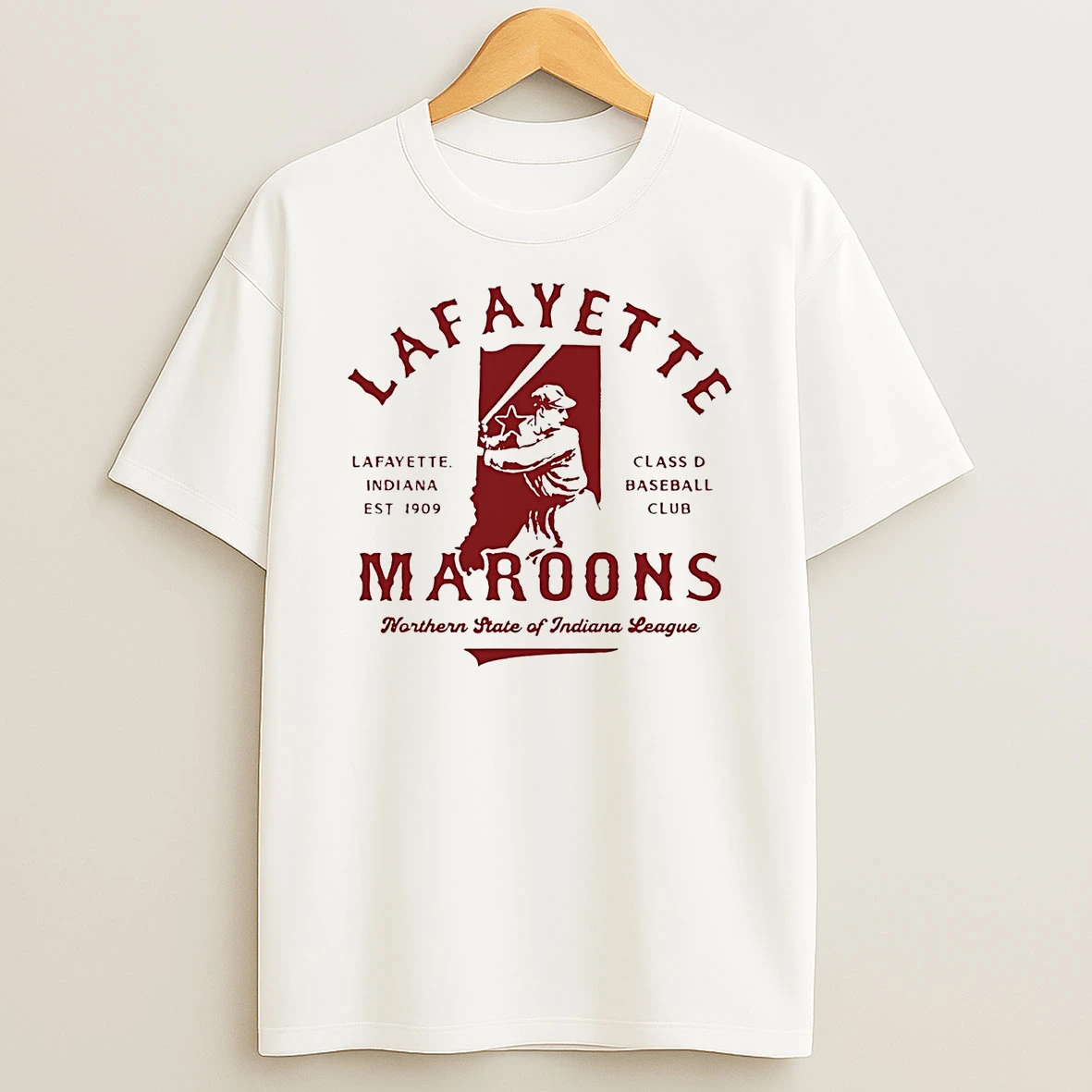 Lafayette Maroons Indiana Northern State Of Indiana League Shirts