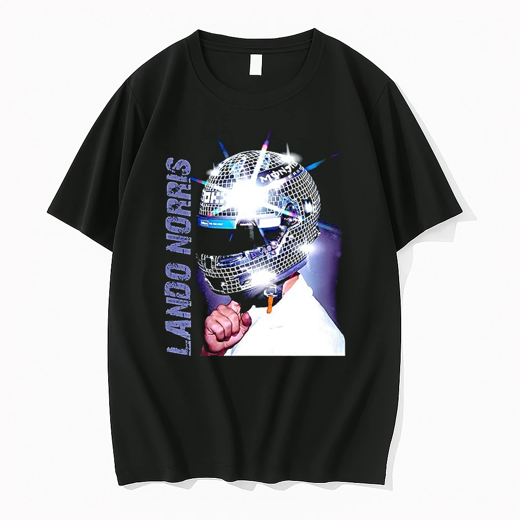 Lando Norris Mclaren F1 Sportto Disco Helmet Shirts