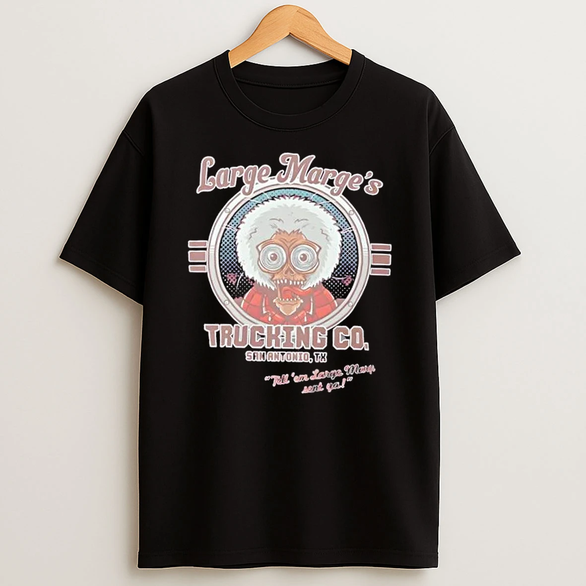 Large Marges Trucking Co Horror Movie Shirts