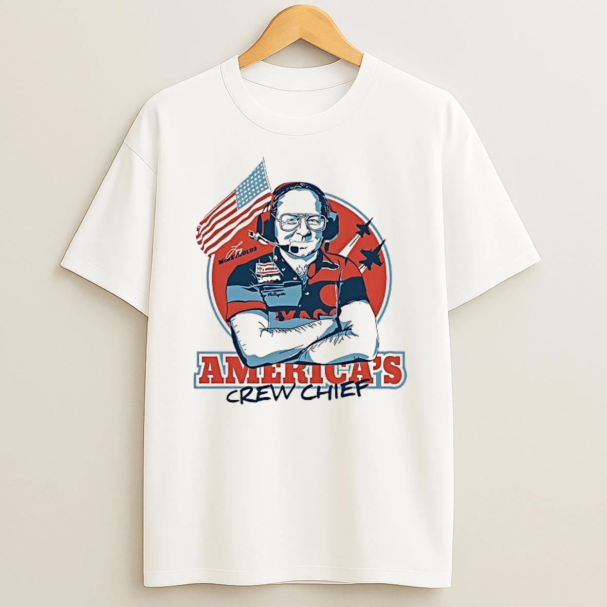 Larry Mcreynolds Americas Crew Chief Shirts