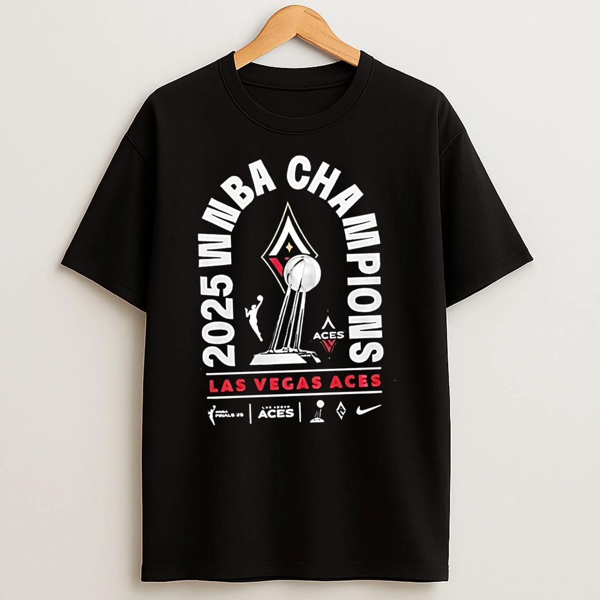 Las Vegas Aces Womens Basketball Champions Sign 2025 Shirts