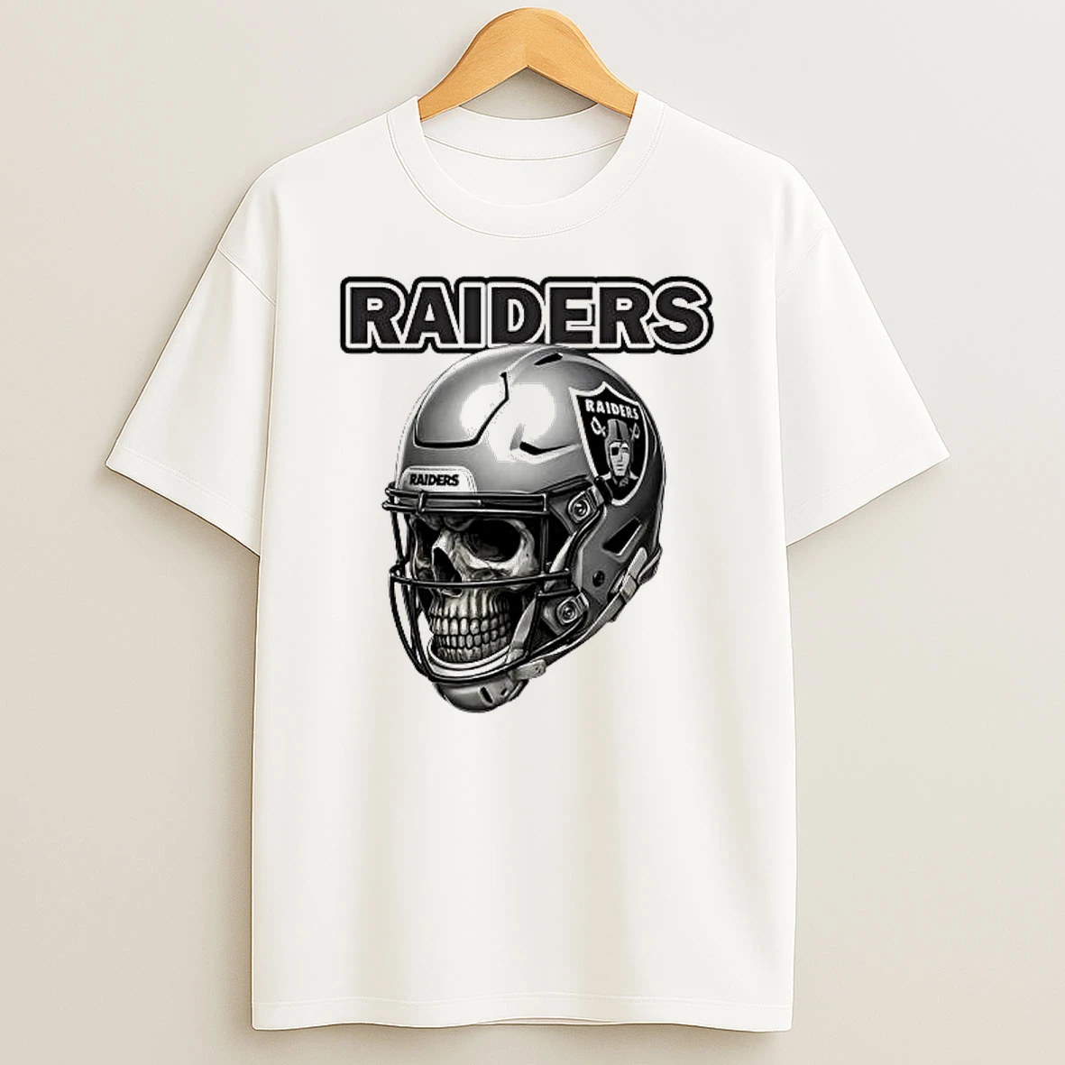 Las Vegas Raiders Helmet Skull Shirts
