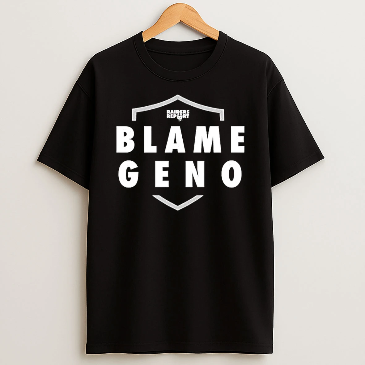 Las Vegas Raiders Nfl Team Blame Geno Shirts