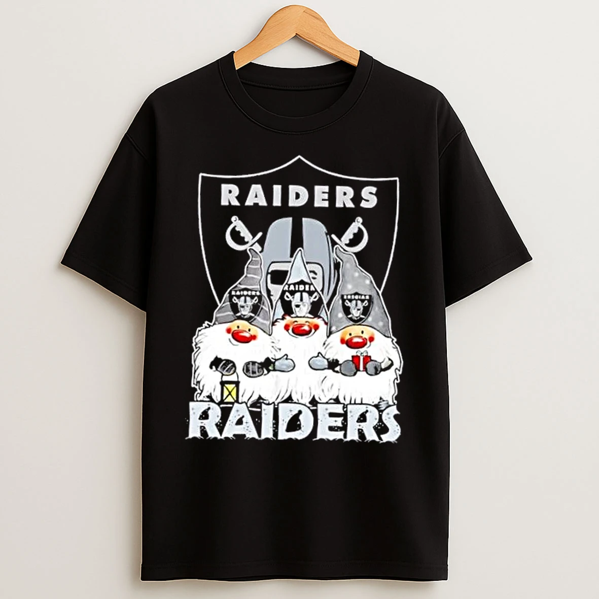 Las Vegas Raiders X Gnomes Xmas Christmas T Shirts