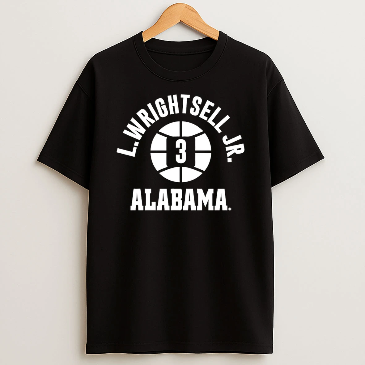 Latrell Wrightsell Jr 3 Alabama Crimson Tide Basketball Name Number Ball Shirts