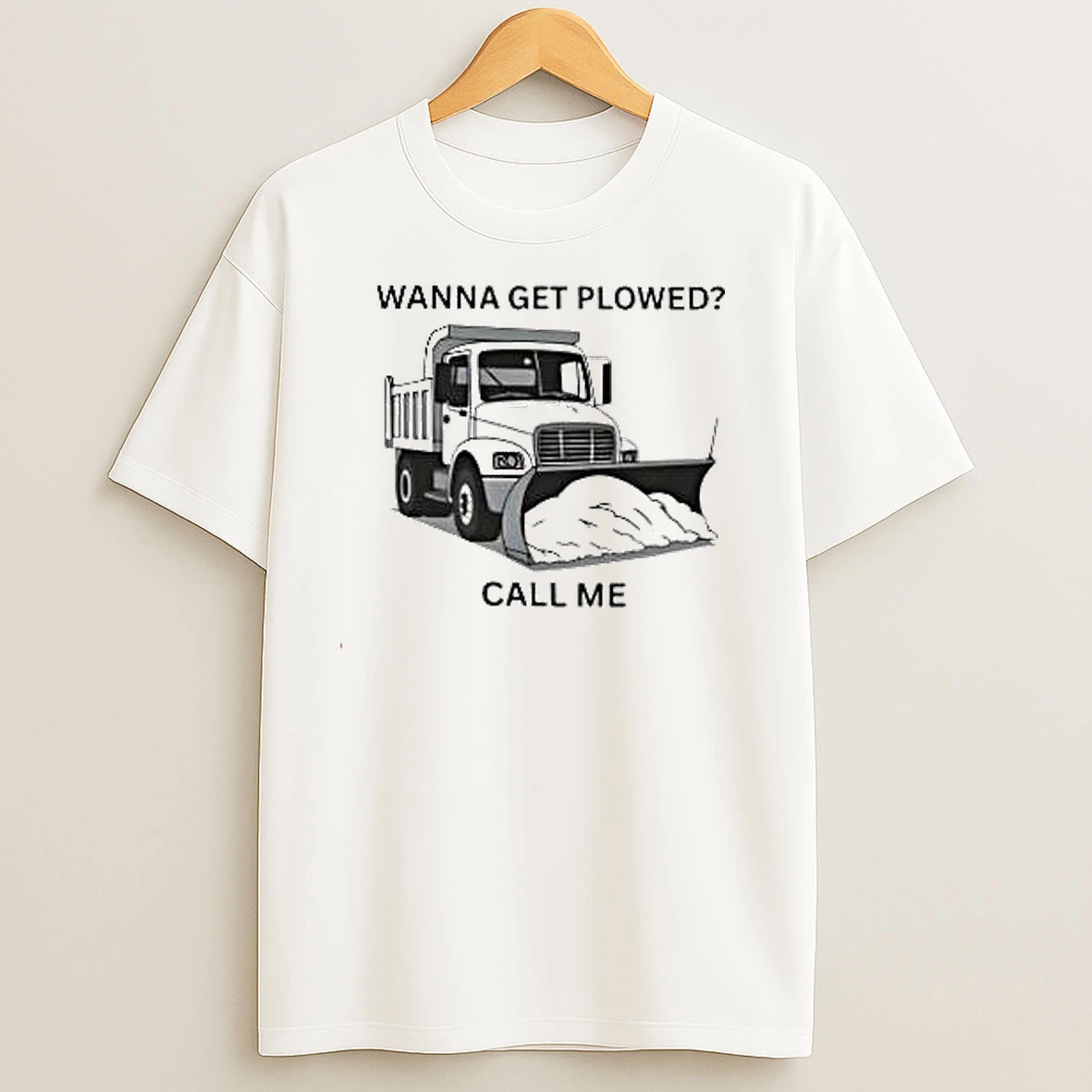 Lawn Jockey Wanna Get Plowed Call Me T Shirts