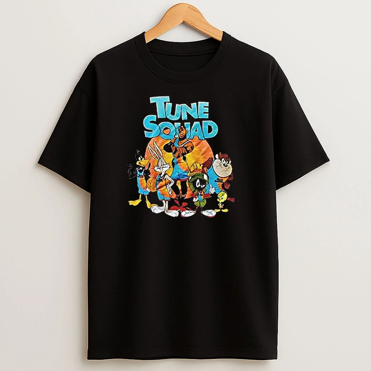 Lebron James Space Jam Looney Tune Squad Cartoon T Shirts