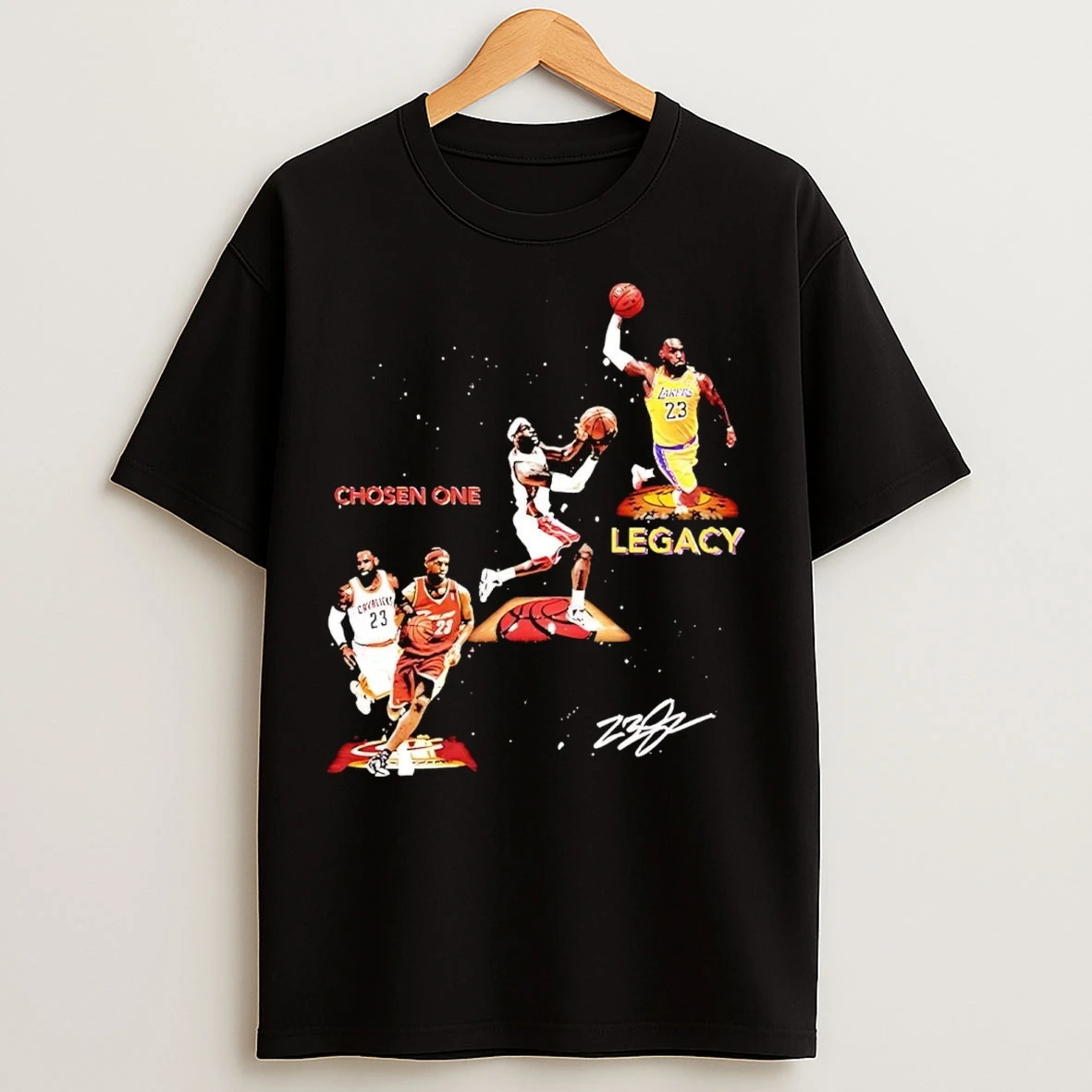 Lebron James Chosen One Legacy T Shirts