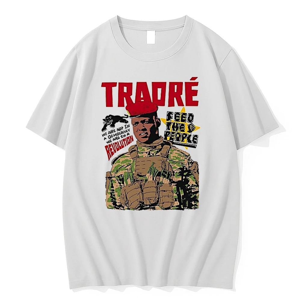 Leader Ibrahim Traore Burkina Faso We Are Not In A Democracy We Are In A Revolution Shirts