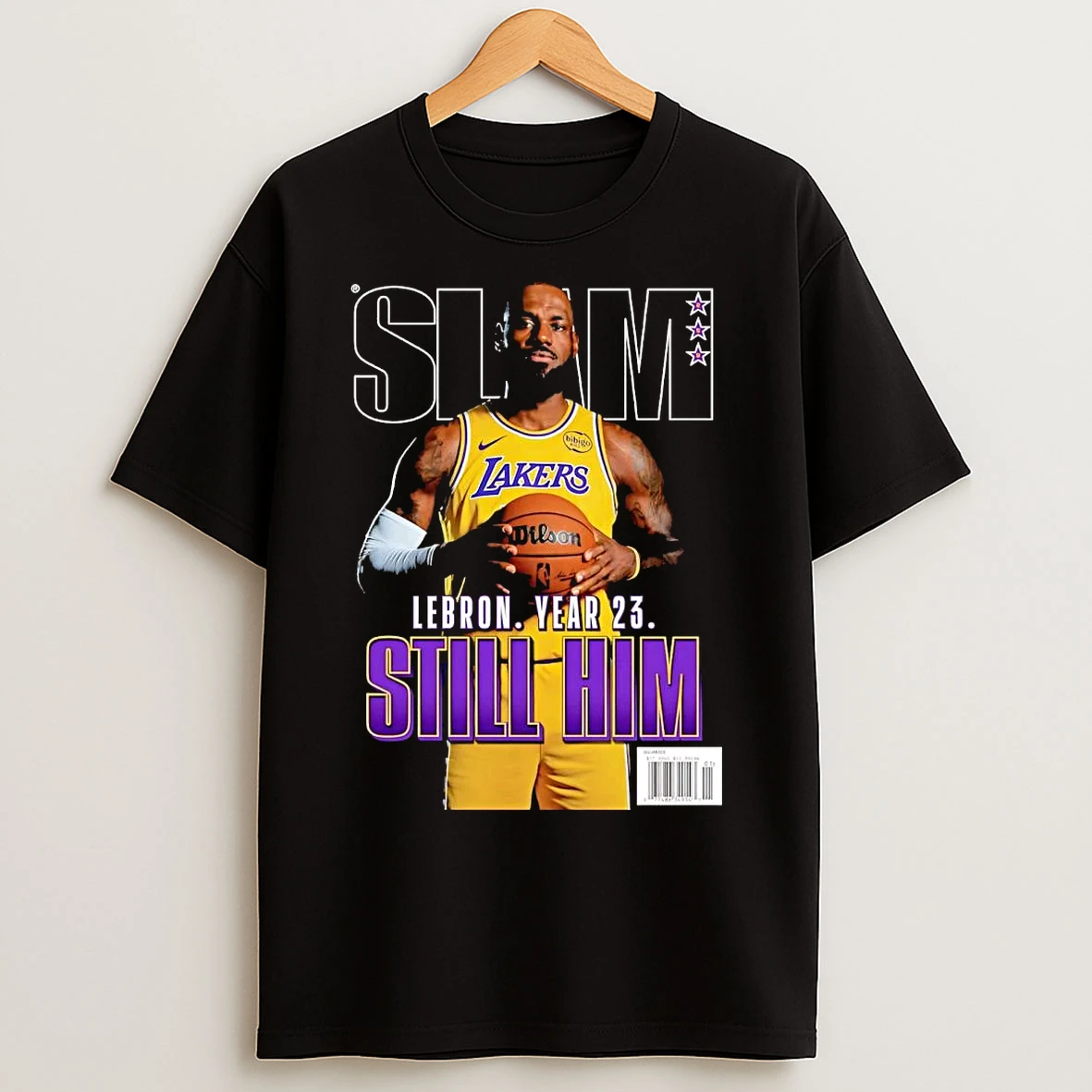 Lebron James Year 23 Still Him La Lakers T Shirts