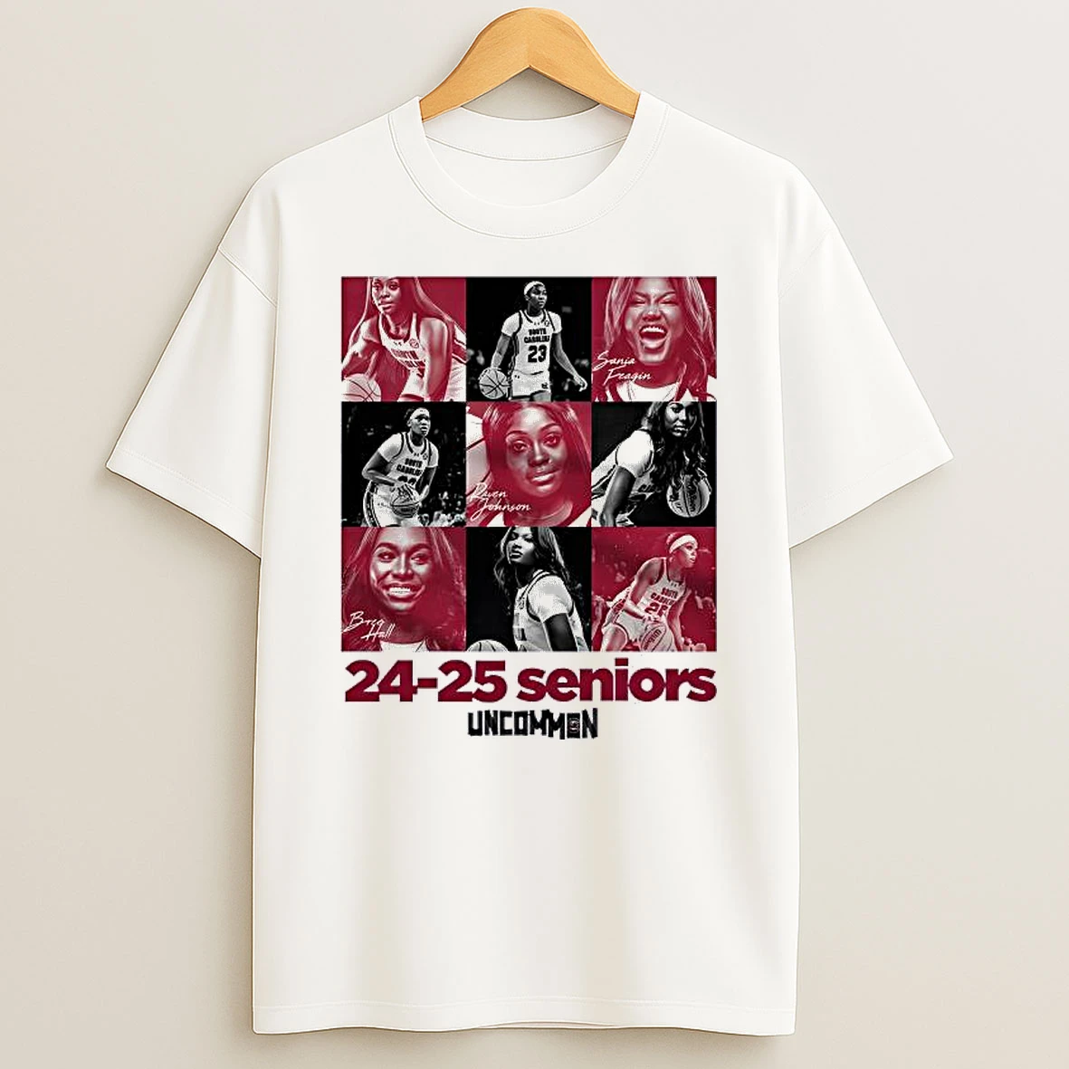 Legends Of South Carolina Gamecocks Womens Basketball 2024 2025 Seniors Shirts