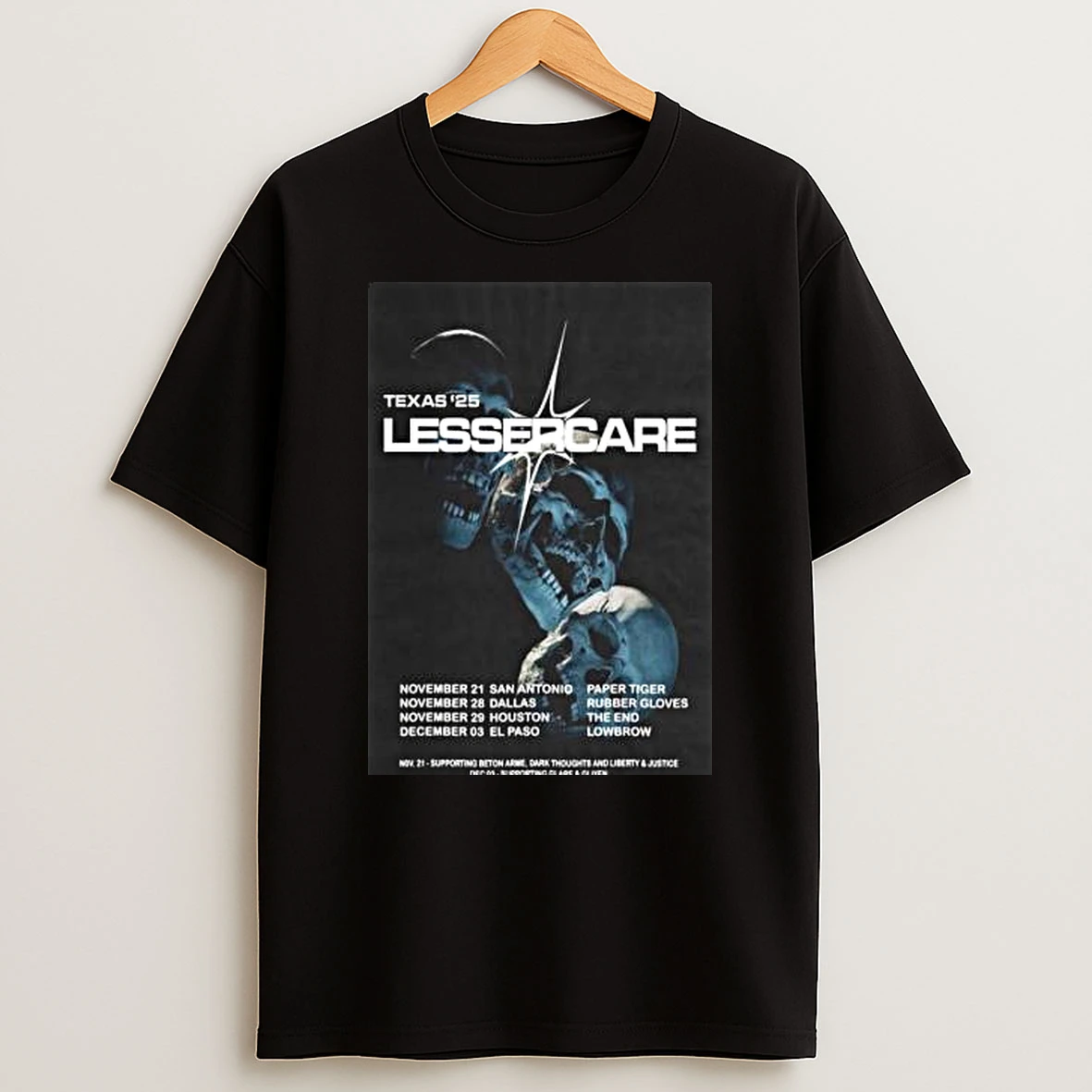 Lessercare Texas 2025 Shirts