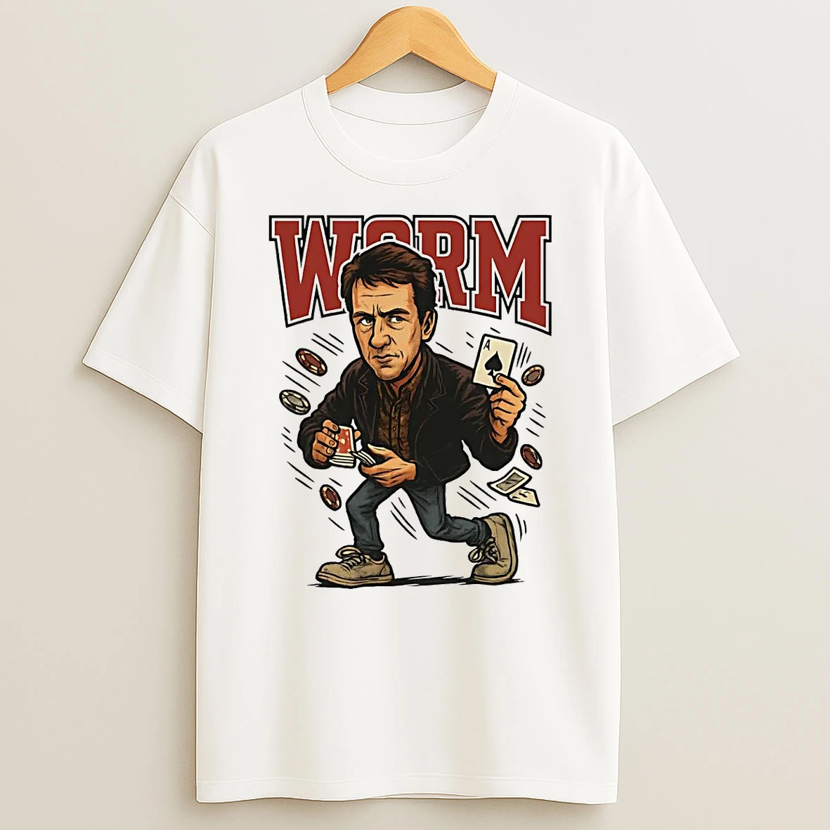 Lester Worm Murphy Rounders Caricature Shirts