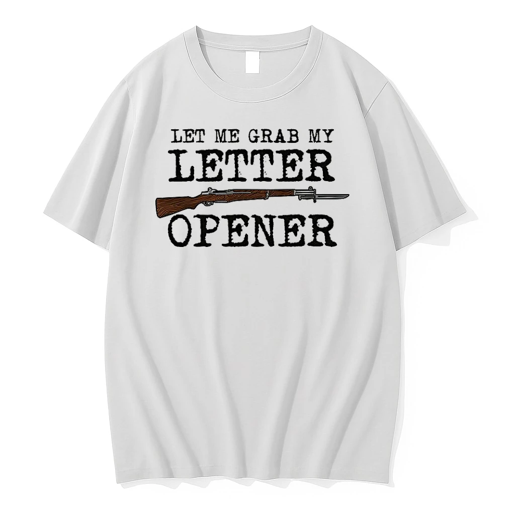 Let Me Grab My Letter Opener M1 Garand With Bayonet Shirts