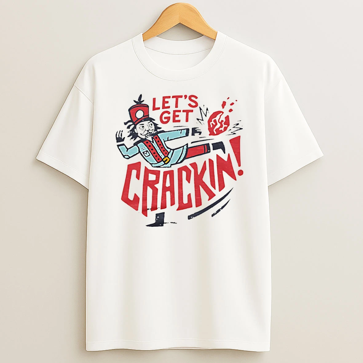 Lets Get Crackin Kansas City Chiefs Christmas Shirts