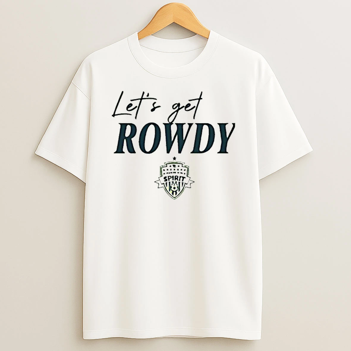 Lets Get Rowdy Washington Spirit Shirts