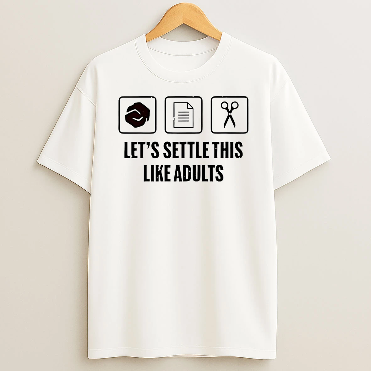 Lets Settle This Like Adults Shirts