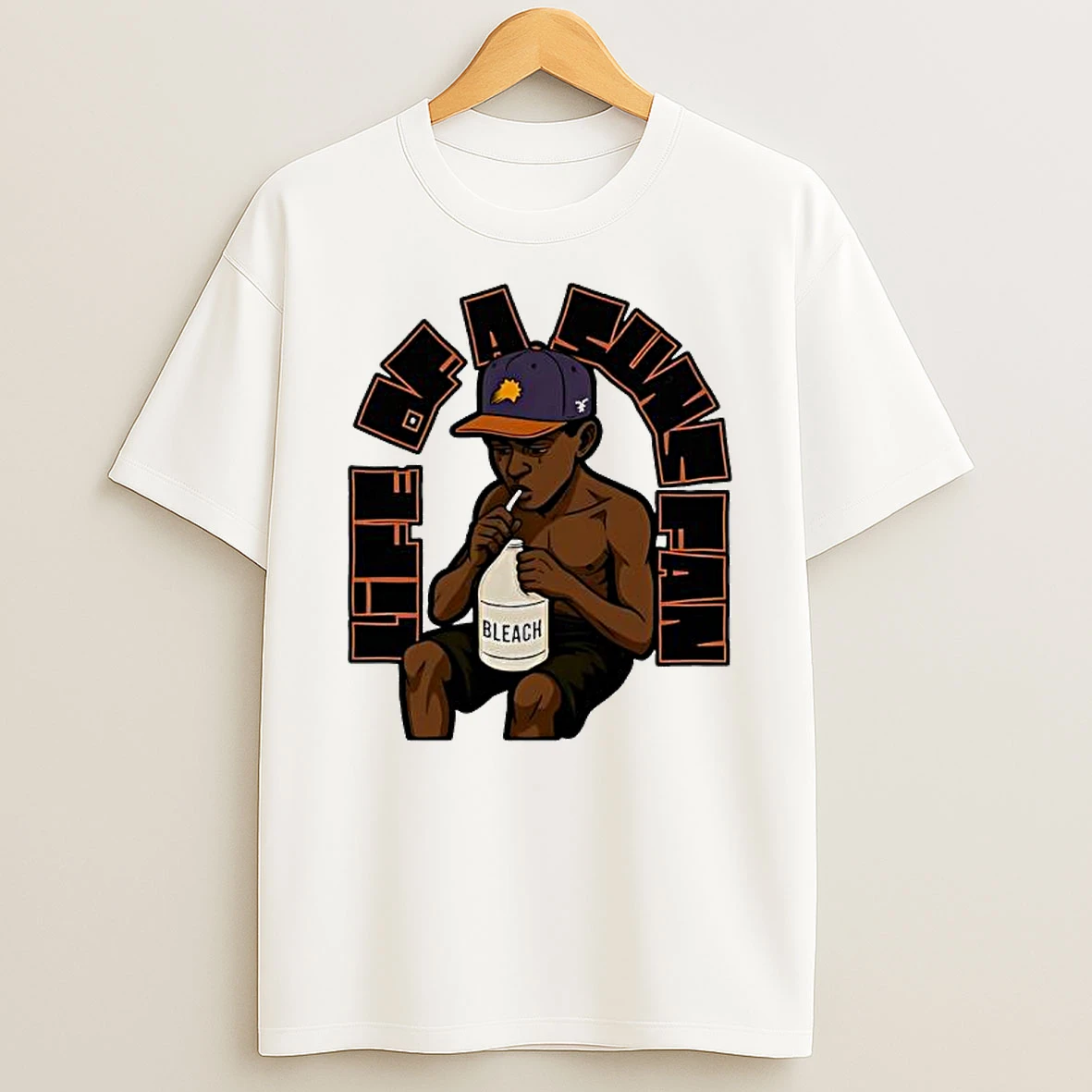 Life Of A Sunsfan Bleach Bottle Shirts